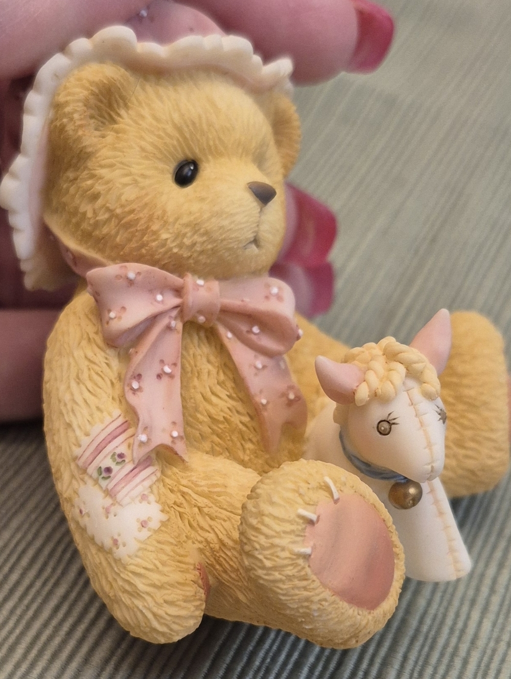 Cherished Teddies Cherish Reach Out Someone Around You Bear W Certification 1998 - Picture 3 of 8